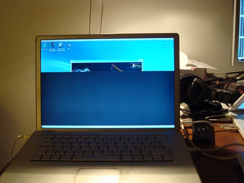MorphOS na PowerBook G4